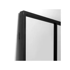KARE Design Miroir Finestra Noir 180x90cm ^ Miroir
