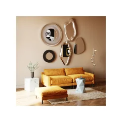 KARE Design Miroir Hologram 117x68cm Argenté ^ Miroir