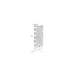 KARE Design Miroir Make Up 160x80cm ^ Miroir