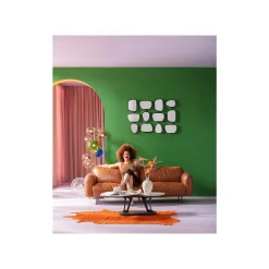 KARE Design Miroir Nastro Noir 114x80cm ^ Miroir
