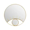 KARE Design Miroir Occhi Oeil Doré 100cm ^ Miroir