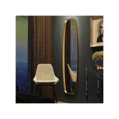 KARE Design Miroir Opera Doré 160x40cm ^ Miroir