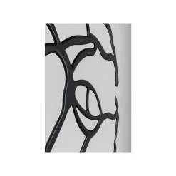 KARE Design Miroir Pieces 100cm Noir Mat ^ Miroir