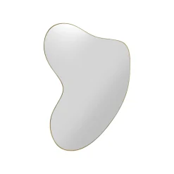 KARE Design Miroir Shape Laiton 120x110cm ^ Miroir