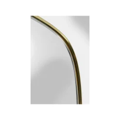 KARE Design Miroir Shape Laiton 120x110cm ^ Miroir