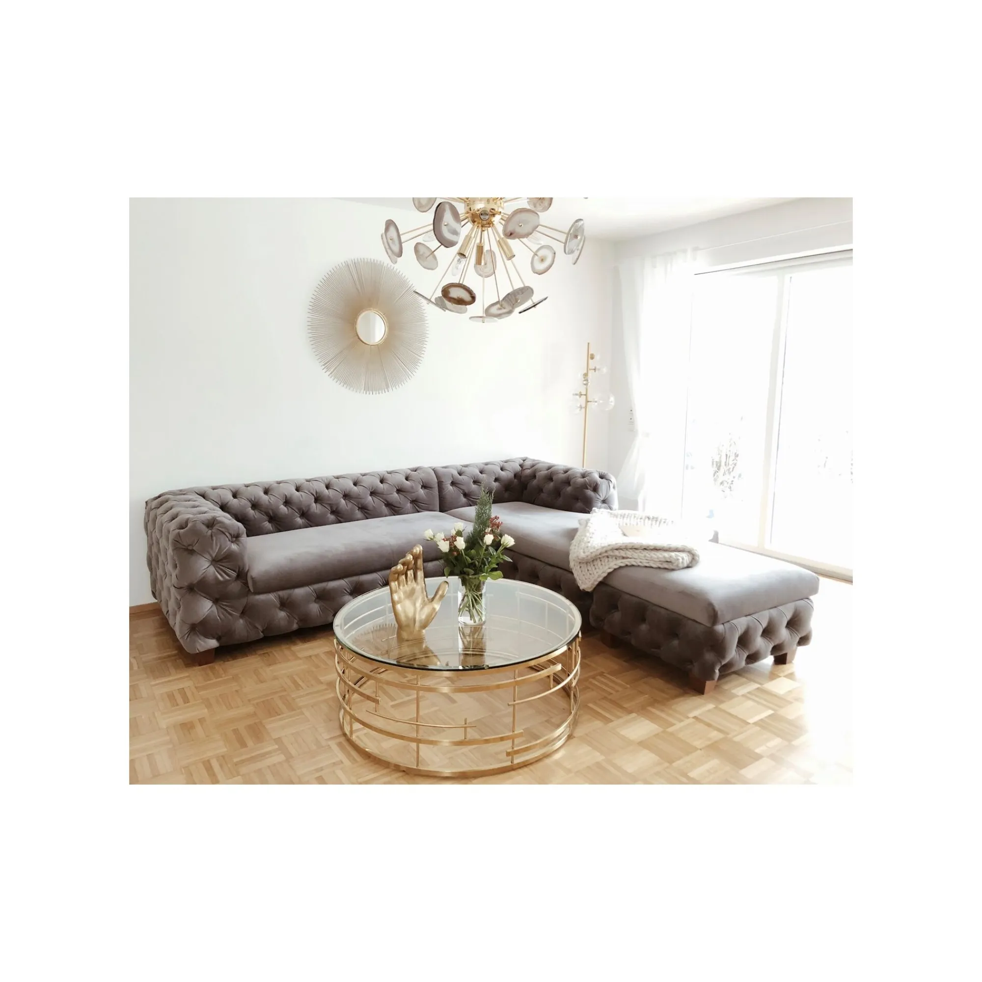 KARE Design Miroir Sunbeam 90cm ^ Miroir