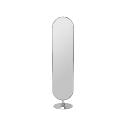 KARE Design Miroir Sur Pied Curve Chrome 170x40cm ^ Miroir