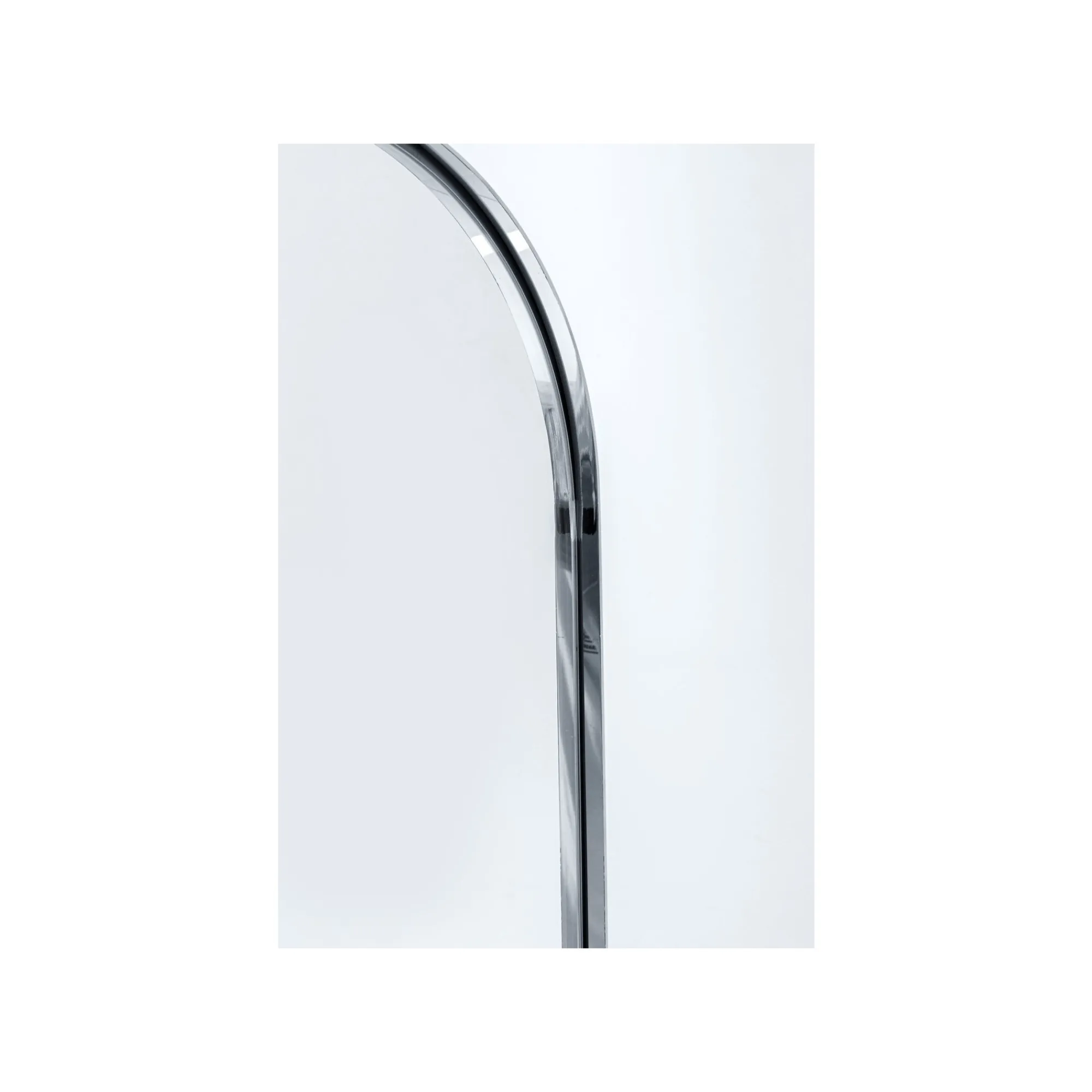 KARE Design Miroir Sur Pied Curve Chrome 170x40cm ^ Miroir