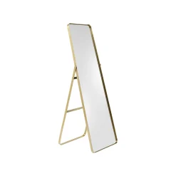 KARE Design Miroir Sur Pied Curve 160x55cm Laiton ^ Miroir