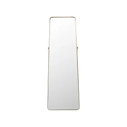 KARE Design Miroir Sur Pied Curve 160x55cm Laiton ^ Miroir