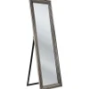 KARE Design Miroir Sur Pied Frame Argenté 180x55cm ^ Miroir