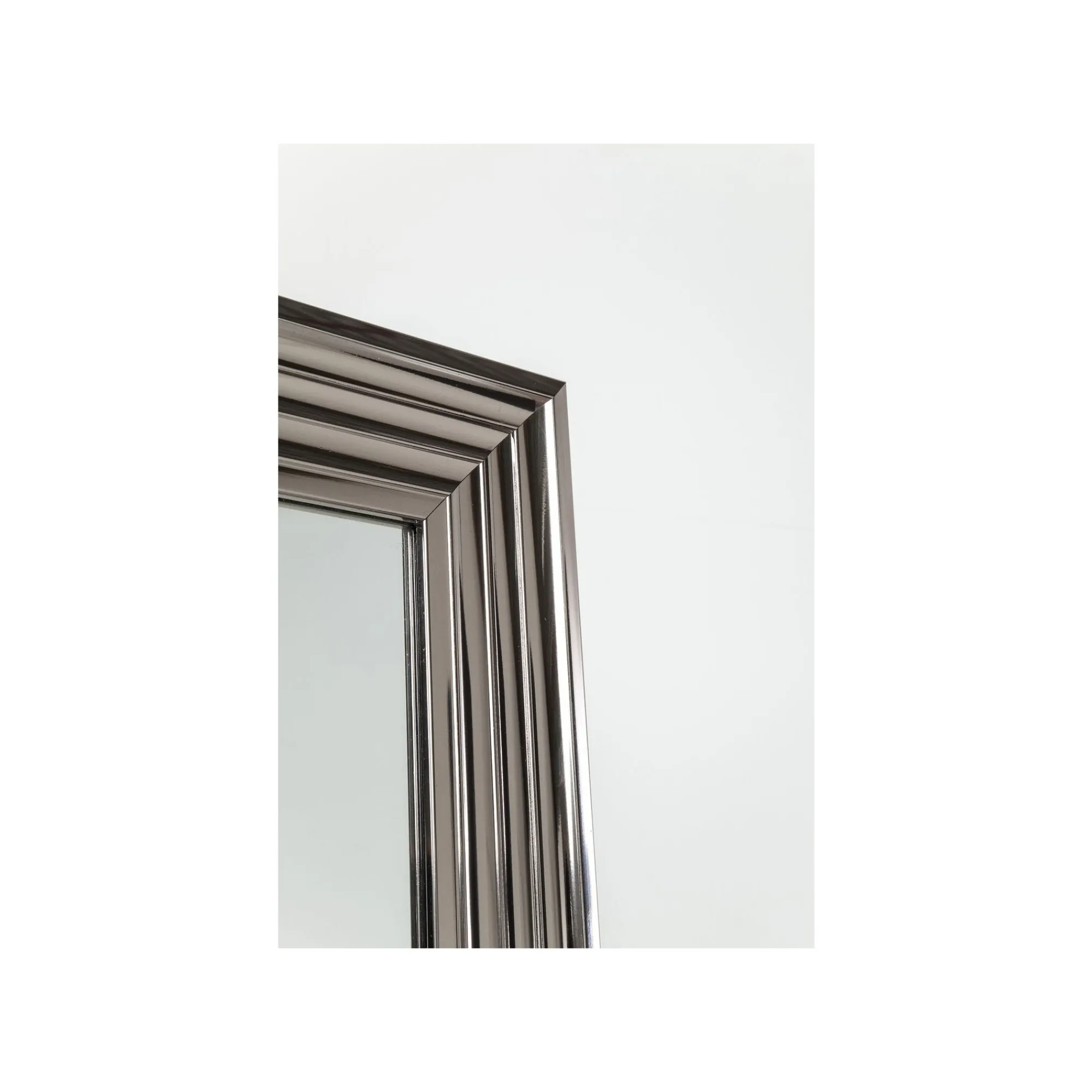 KARE Design Miroir Sur Pied Frame Argenté 180x55cm ^ Miroir