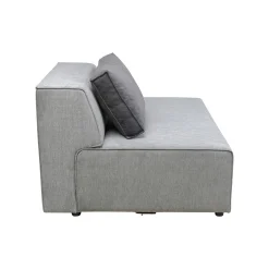 KARE Design Méridienne Droite Canapé Infinity Gris ^ Canapé & Banquette