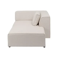 KARE Design Méridienne Droite D'angle Canapé Infinity Crème ^ Canapé & Banquette