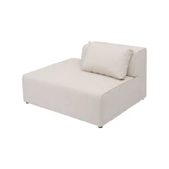KARE Design Méridienne Gauche Canapé Infinity Crème ^ Canapé & Banquette