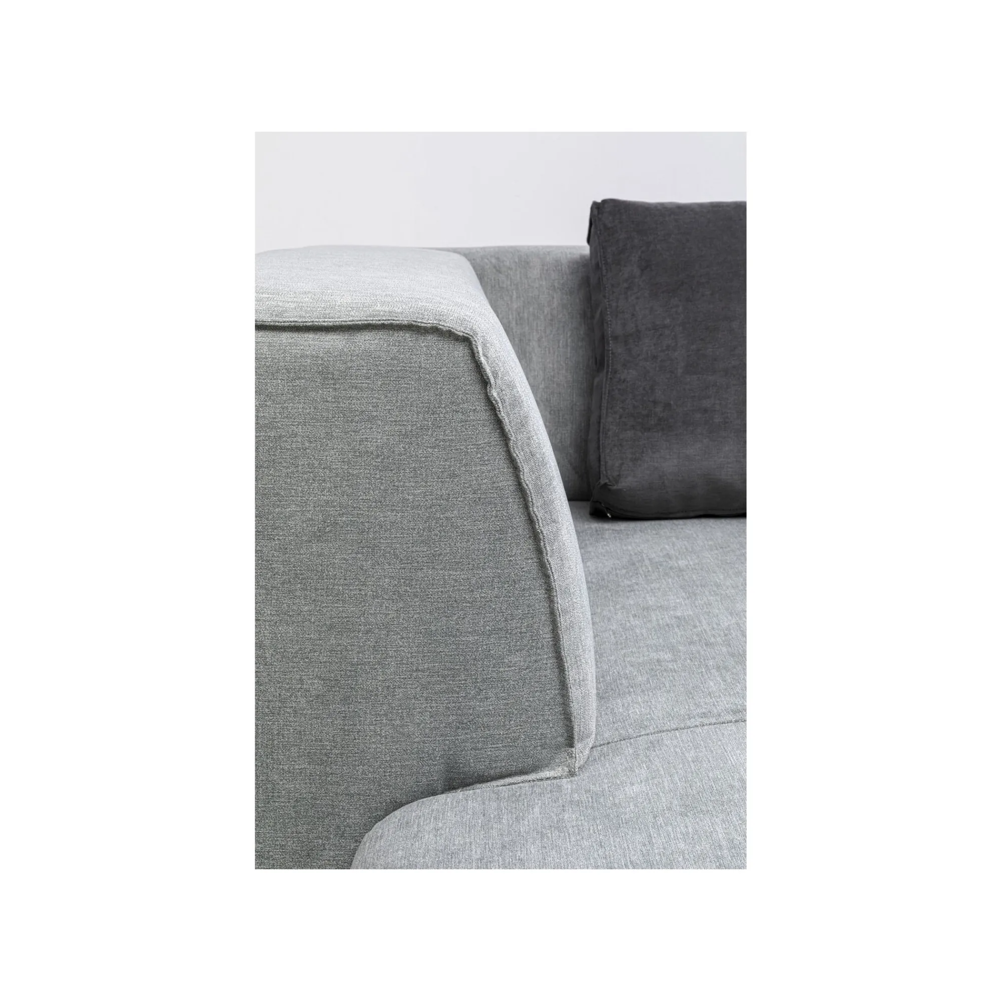 KARE Design Méridienne Gauche D'angle Canapé Infinity Gris ^ Canapé & Banquette