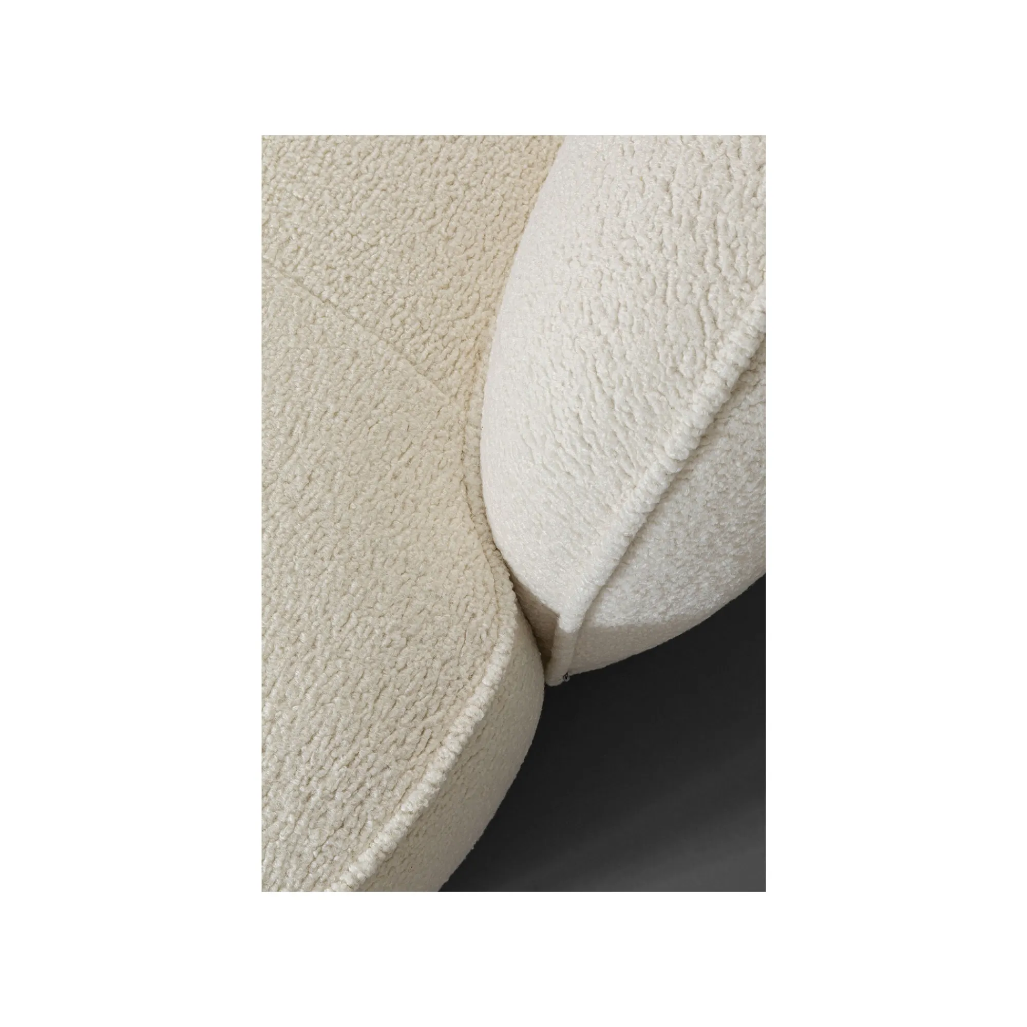 KARE Design Méridienne Wonder 200cm Crème ^ Canapé & Banquette