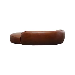 KARE Design Méridienne Wonder 252cm Marron ^ Canapé & Banquette