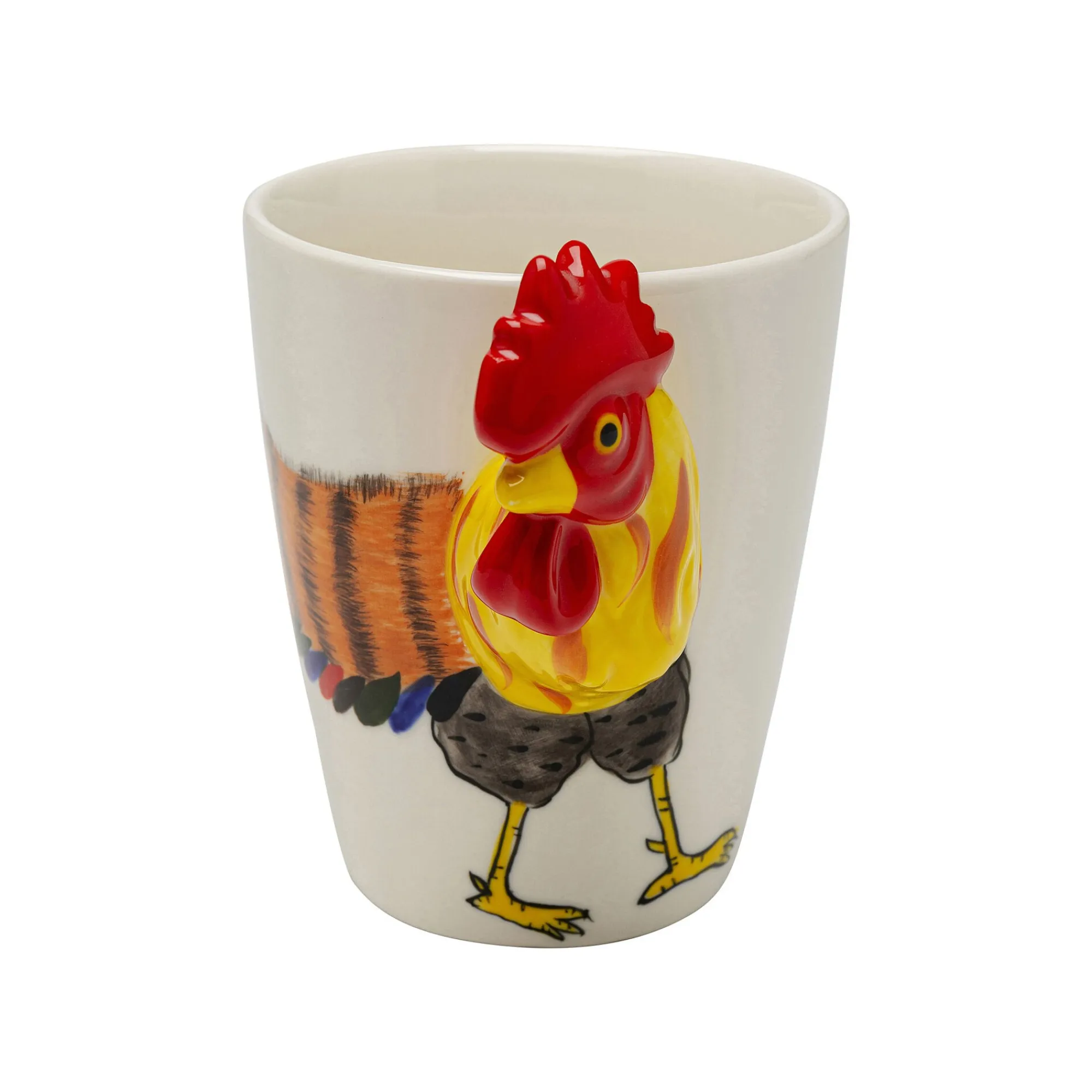 KARE Design Mugs Coq Set De 4 ^ Vaisselle