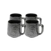 KARE Design Mugs Cosmos Noirs Set De 4 ^ Vaisselle