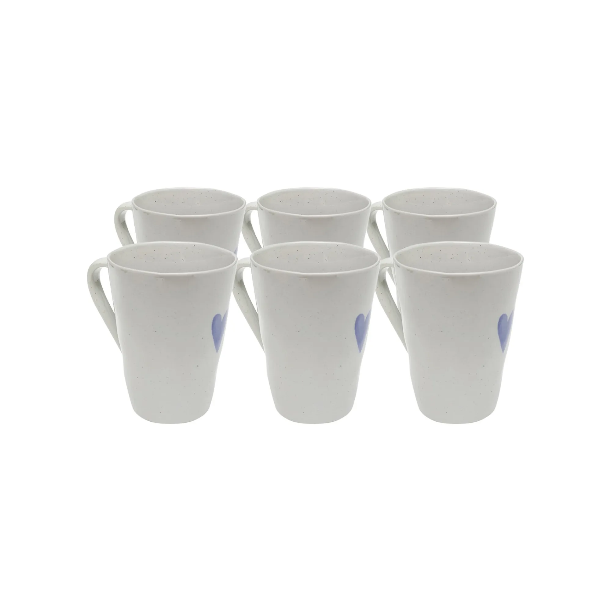 KARE Design Mugs Cuori Set De 6 ^ Vaisselle