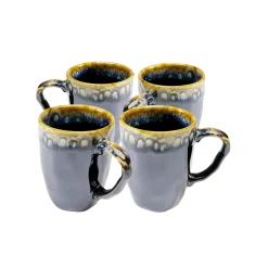 KARE Design Mugs Lio Bleus Set De 4 ^ Vaisselle