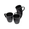 KARE Design Mugs Organic Noirs Set De 4 ^ Vaisselle