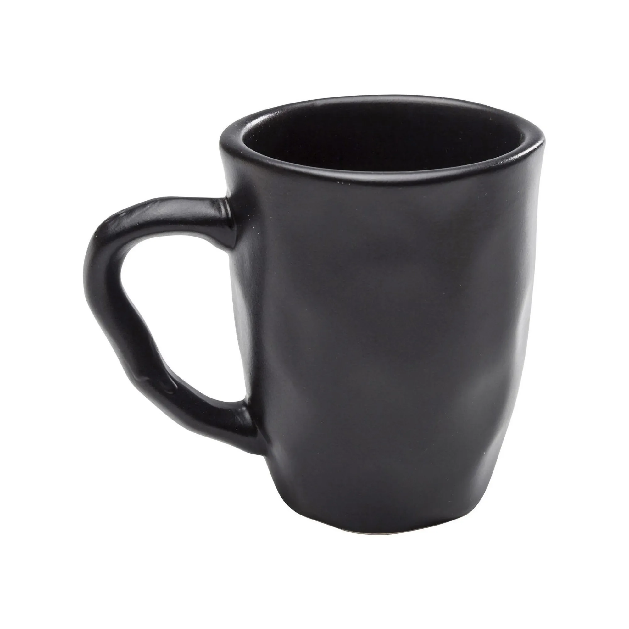 KARE Design Mugs Organic Noirs Set De 4 ^ Vaisselle