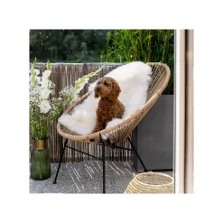 KARE Design Peau De Mouton Heidi Blanche 85x65cm ^ Tapis|Coussin & Plaid