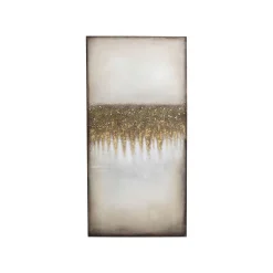 KARE Design Peinture à L'huile Abstract Fields 100x200cm ^ Tableau