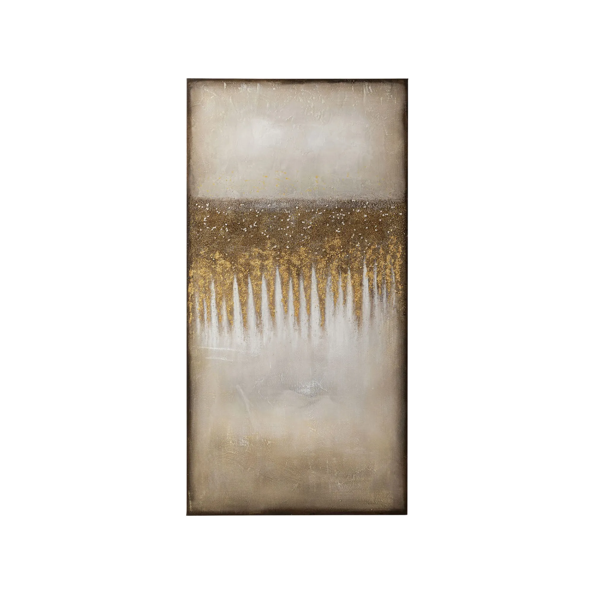 KARE Design Peinture à L'huile Abstract Fields 100x200cm ^ Tableau