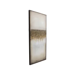 KARE Design Peinture à L'huile Abstract Fields 100x200cm ^ Tableau