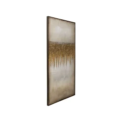 KARE Design Peinture à L'huile Abstract Fields 100x200cm ^ Tableau