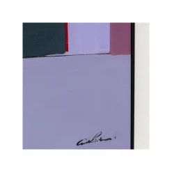KARE Design Peinture Abstract Shapes Violette 113x113cm ^ Tableau