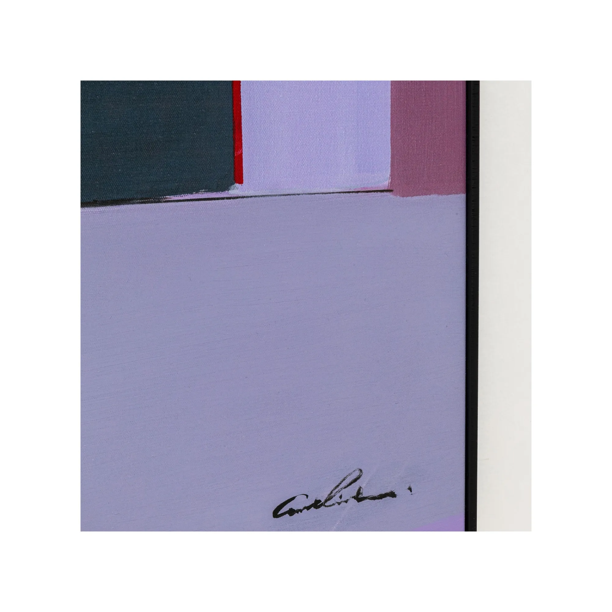 KARE Design Peinture Abstract Shapes Violette 113x113cm ^ Tableau