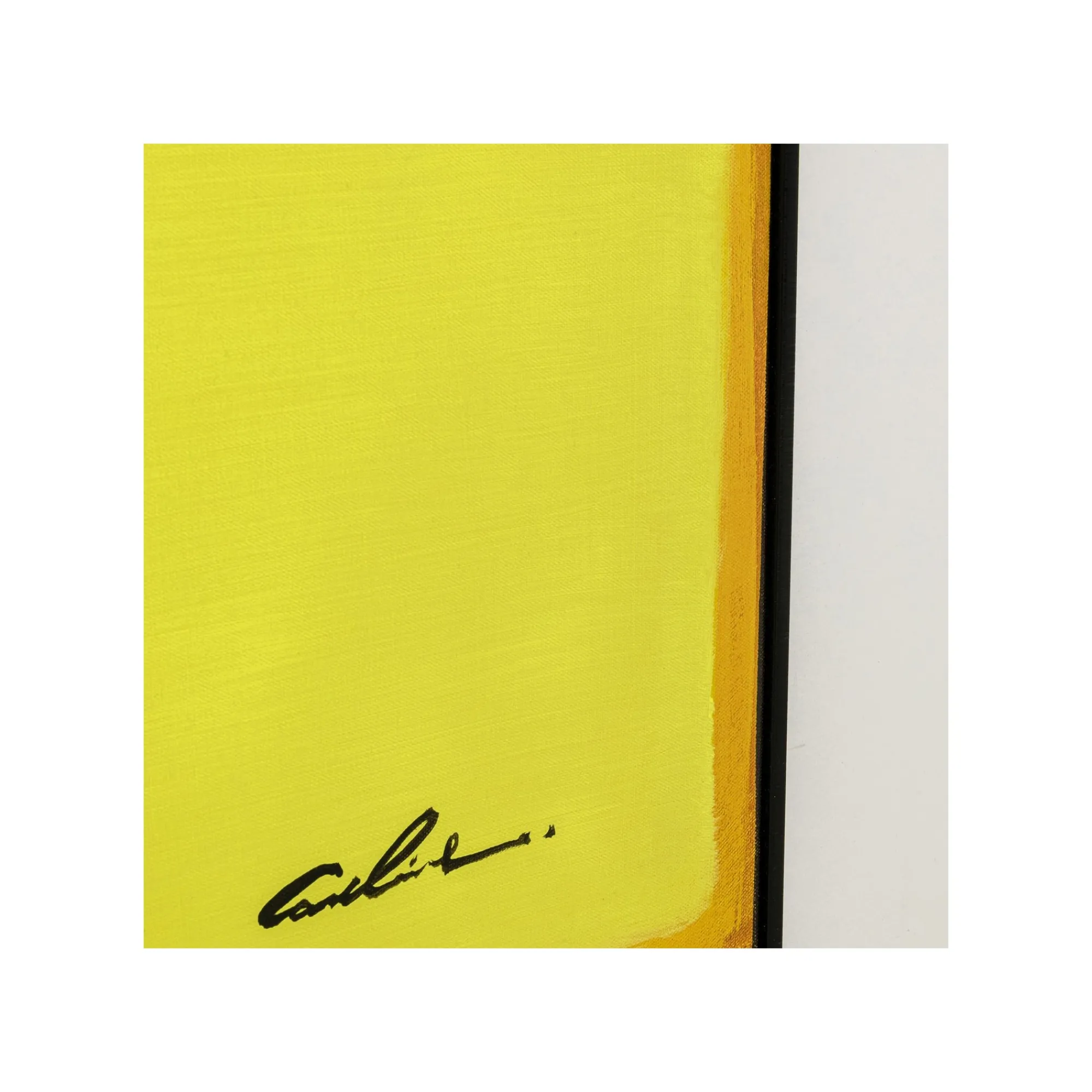 KARE Design Peinture Abstract Shapes Jaune 113x113cm ^ Tableau