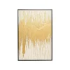 KARE Design Peinture Frame Abstract Blanche 80x120cm ^ Tableau