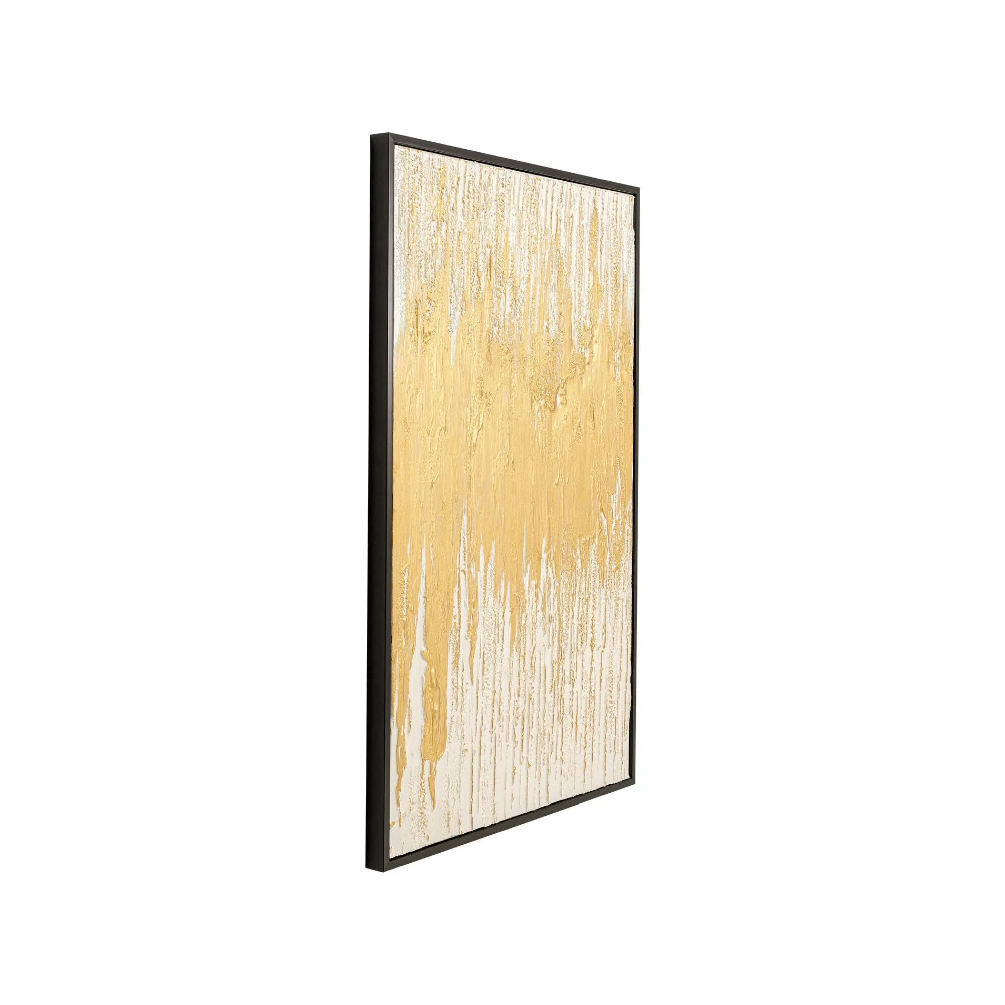 KARE Design Peinture Frame Abstract Blanche 80x120cm ^ Tableau