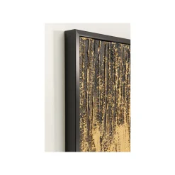 KARE Design Peinture Frame Abstract Noire 80x120cm ^ Tableau