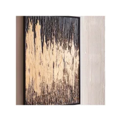KARE Design Peinture Frame Abstract Noire 80x120cm ^ Tableau