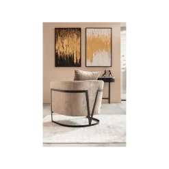 KARE Design Peinture Frame Abstract Noire 80x120cm ^ Tableau