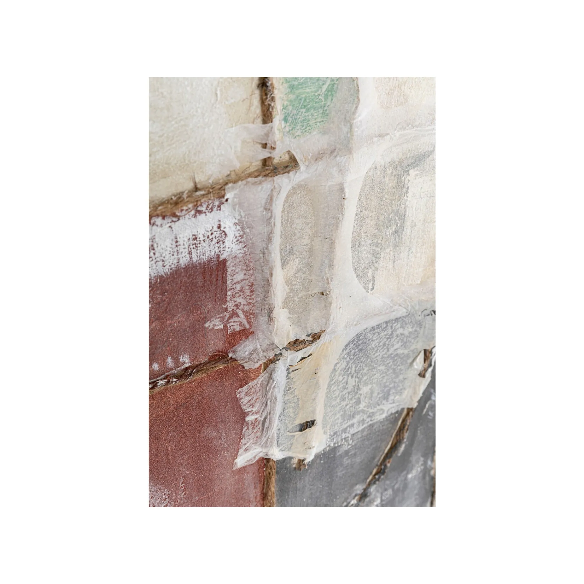 KARE Design Peinture Frame Dust Verte 120x120cm ^ Tableau