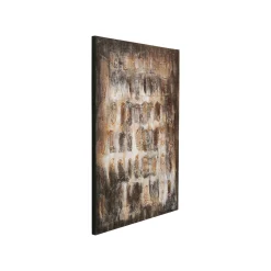 KARE Design Peinture Shadows 90x120cm Marron ^ Tableau