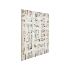 KARE Design Peinture Treccia 120x120cm ^ Tableau
