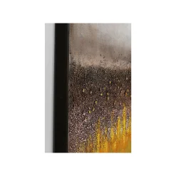 KARE Design Peinture Vista 90x120cm Jaune ^ Tableau