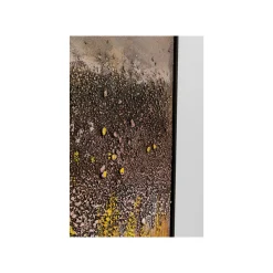 KARE Design Peinture Vista 90x120cm Jaune ^ Tableau