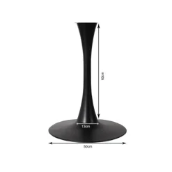 KARE Design Pied De Table Schickeria Noir ^ Table