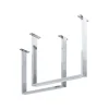 KARE Design Pieds De Table Tavola Chrome Set De 2 ^ Table