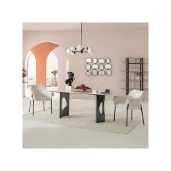 KARE Design Pieds De Table Tavola Oho Noirs Set De 2 ^ Table