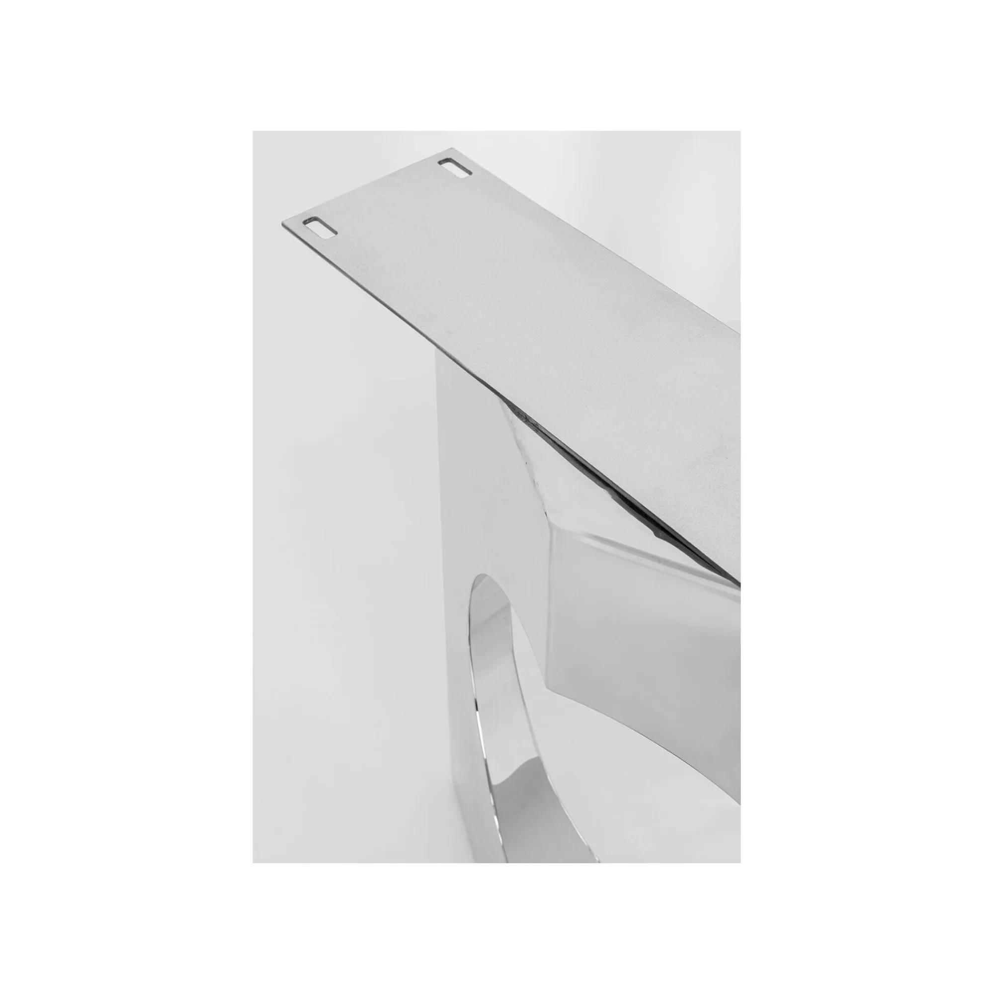 KARE Design Pieds De Table Tavola Oho Chromés Set De 2 ^ Table